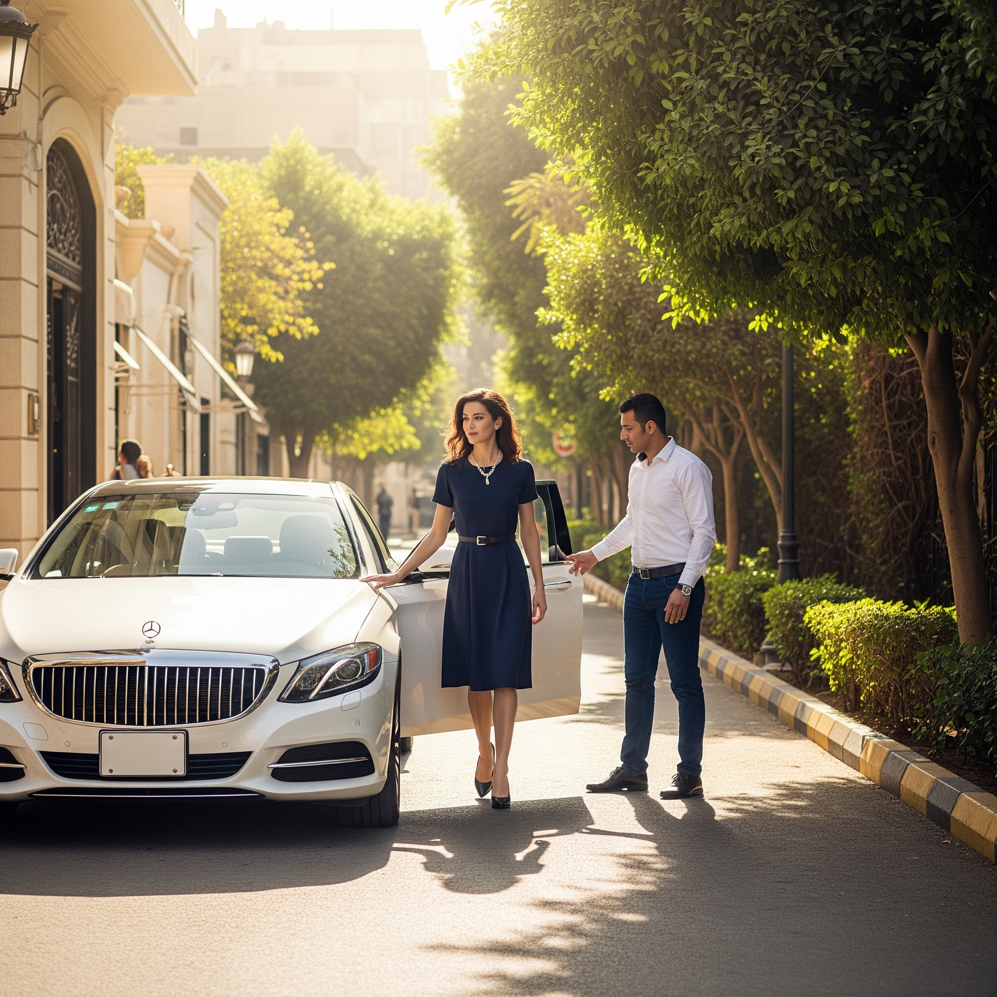 ايجار سيارة ليموزين باليومية في مصر2